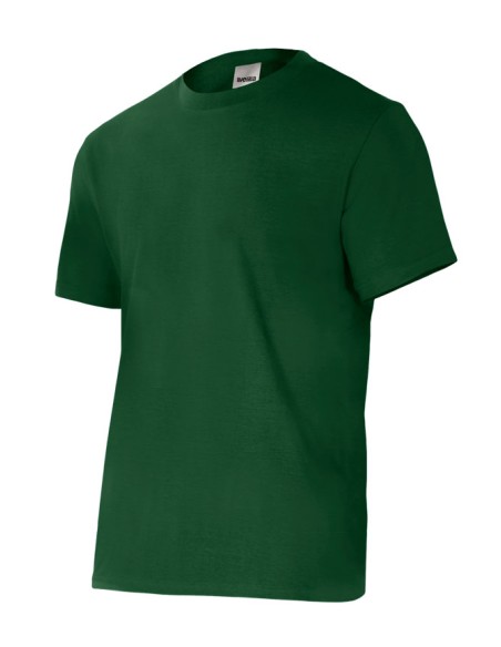 CAMISETA MANGA CORTA. VERDE BOSQUE TALLA S-3XL